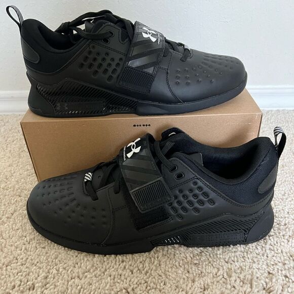 Under Armour Reign Lifter Training Shoes Black - Picture 1 of 9